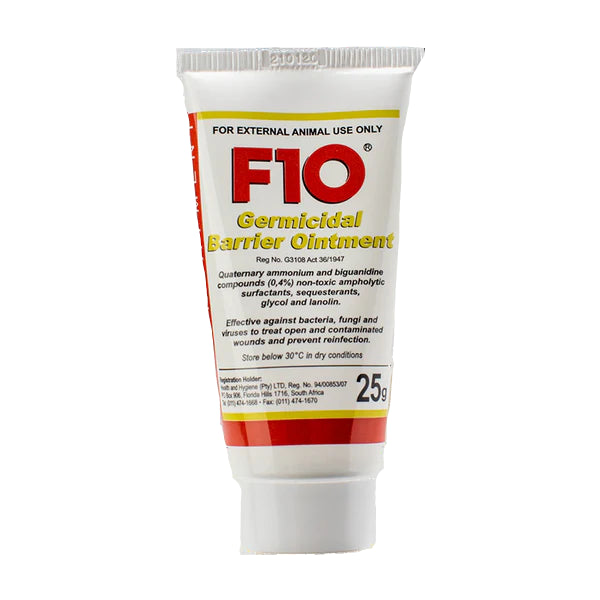 F10 germicidal barrier ointment 25g