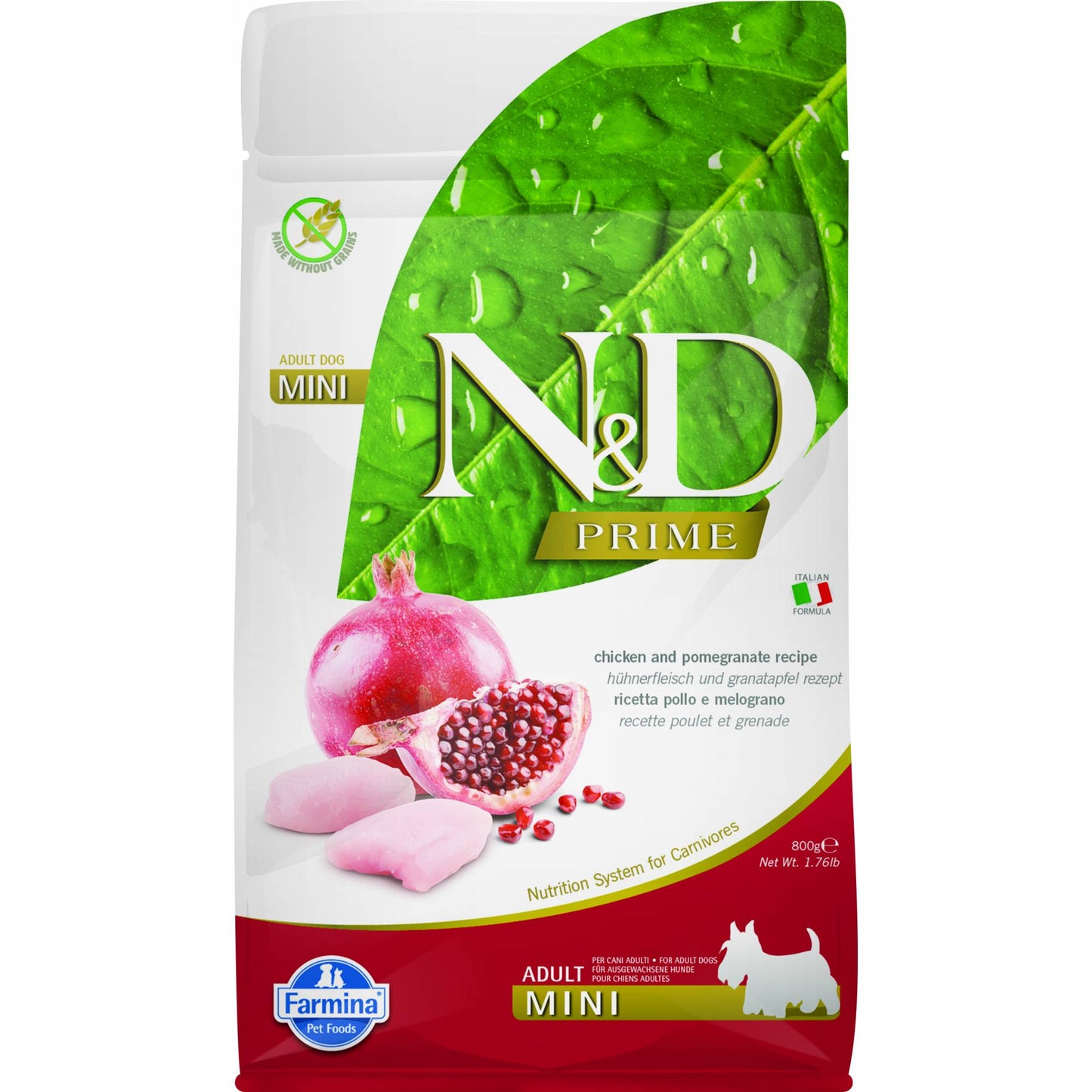 N&D Ancestral Dog Chicken & Pomegranate Adult Mini 2.5kg