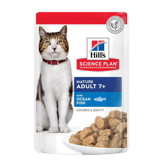 Hills science plan mature adult chicken and ocean fish 85g
