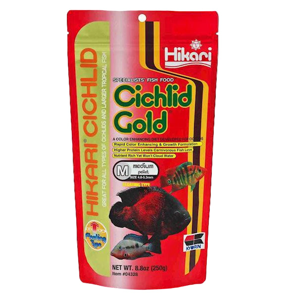 hikari cichlid gold MED 250g
