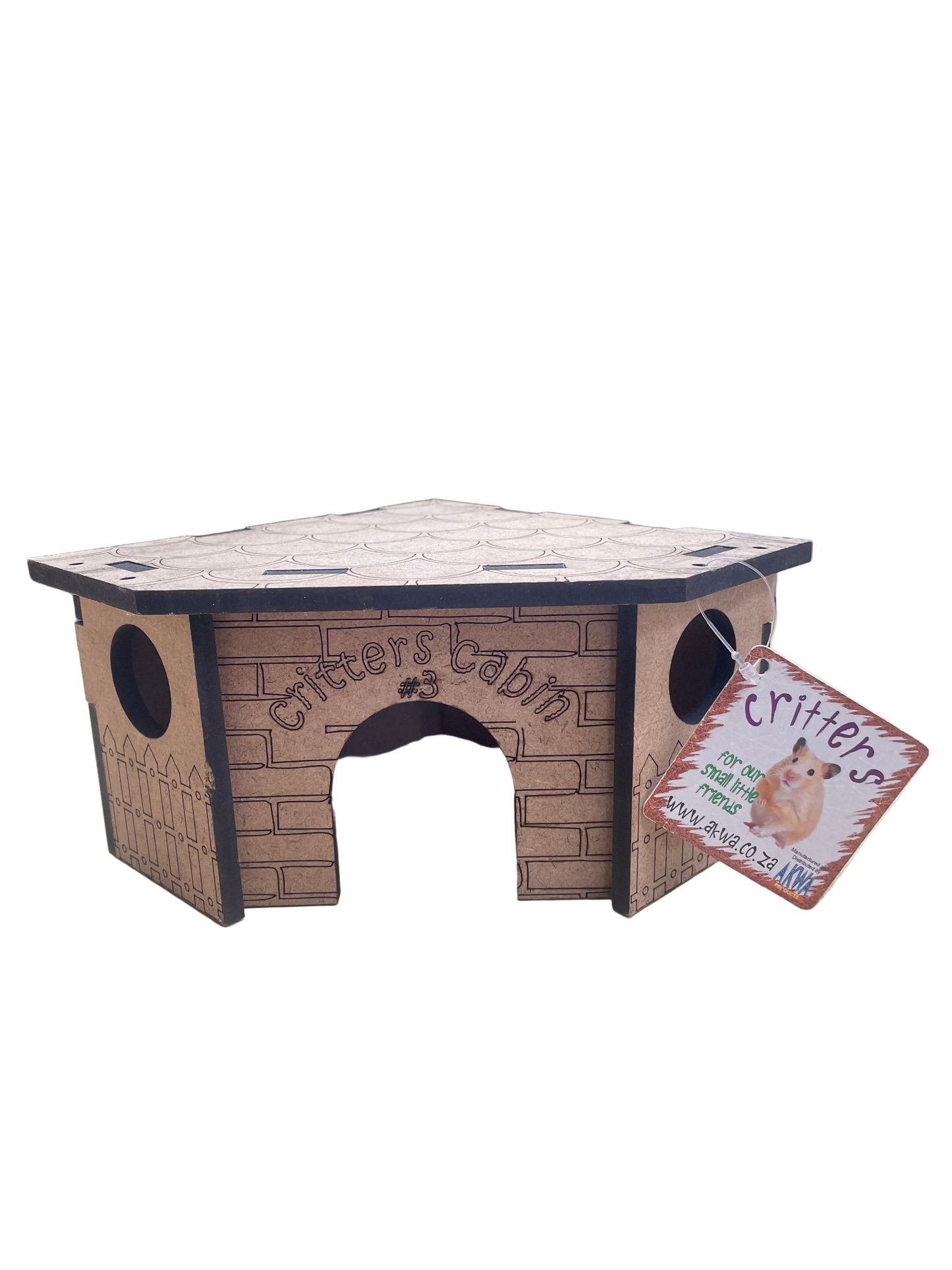 Akwa hamster wooden cabin #3