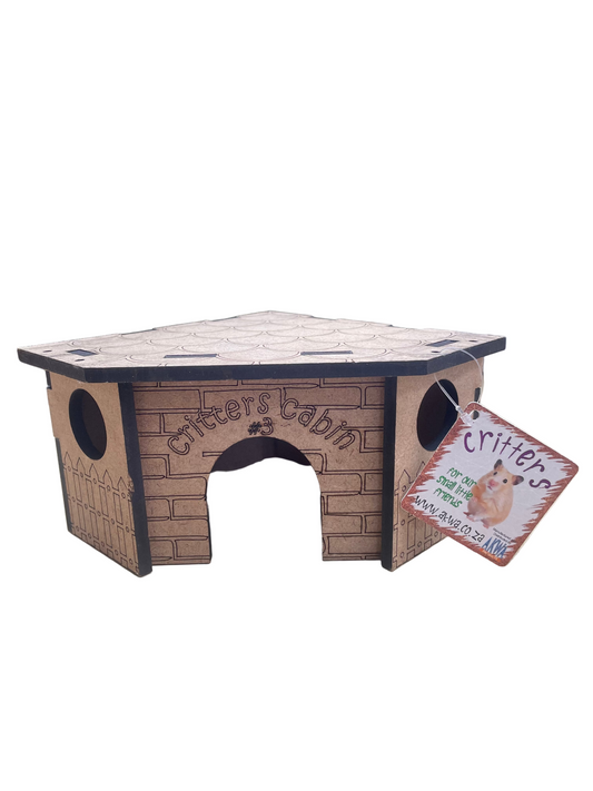 Akwa hamster wooden cabin #3