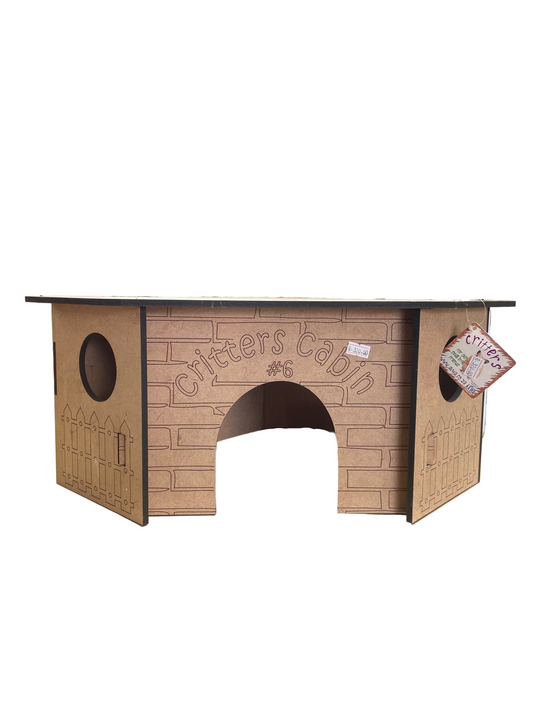 Akwa wood cabin hamsters #6