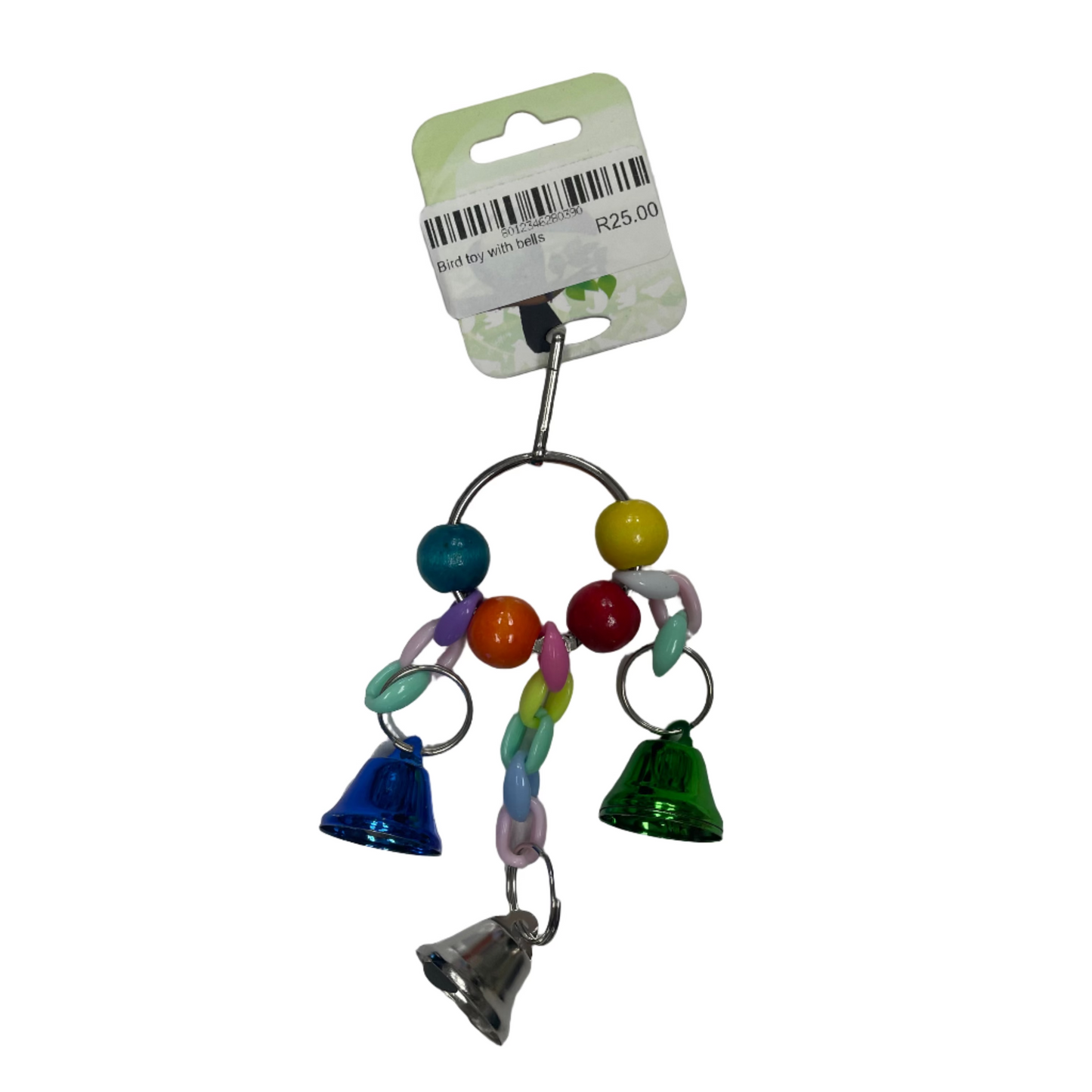 Bird toy ring with bells