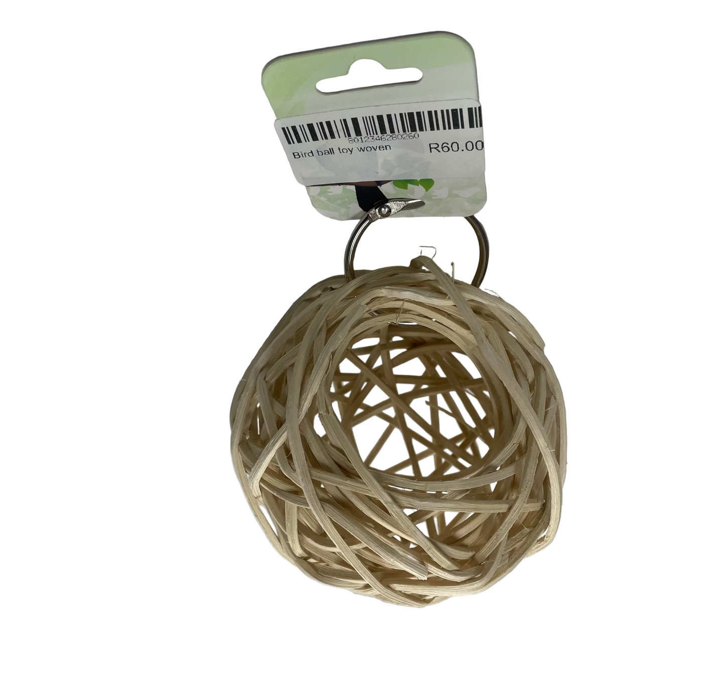 Bird ball toy woven