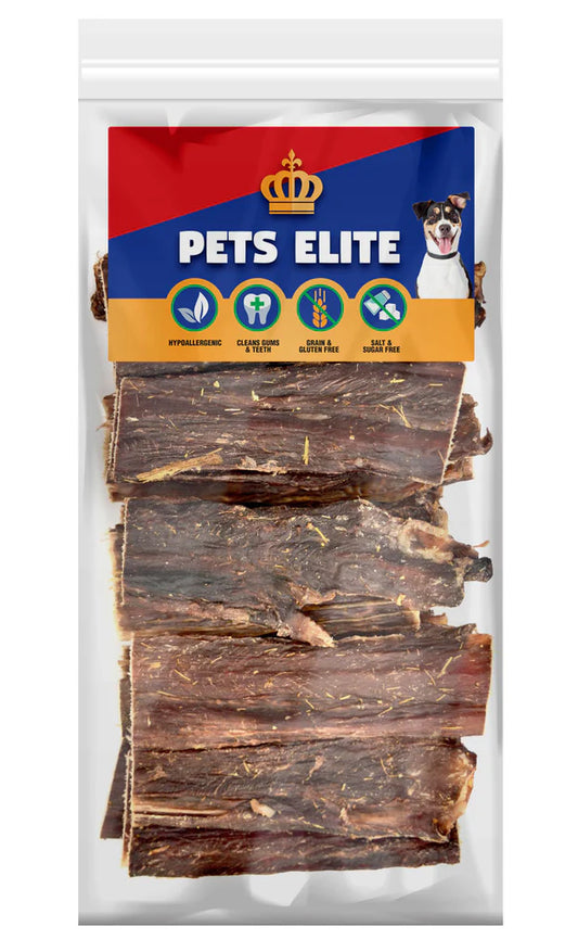 Pets Elite Jerky Flats 25 Pack Large