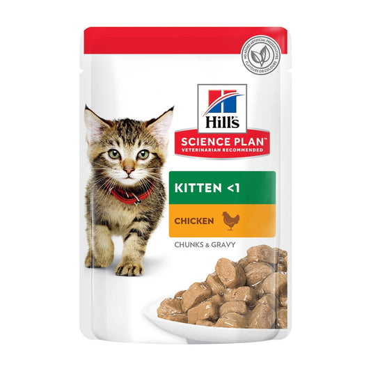 Hills science plan kitten wet food chicken 85g