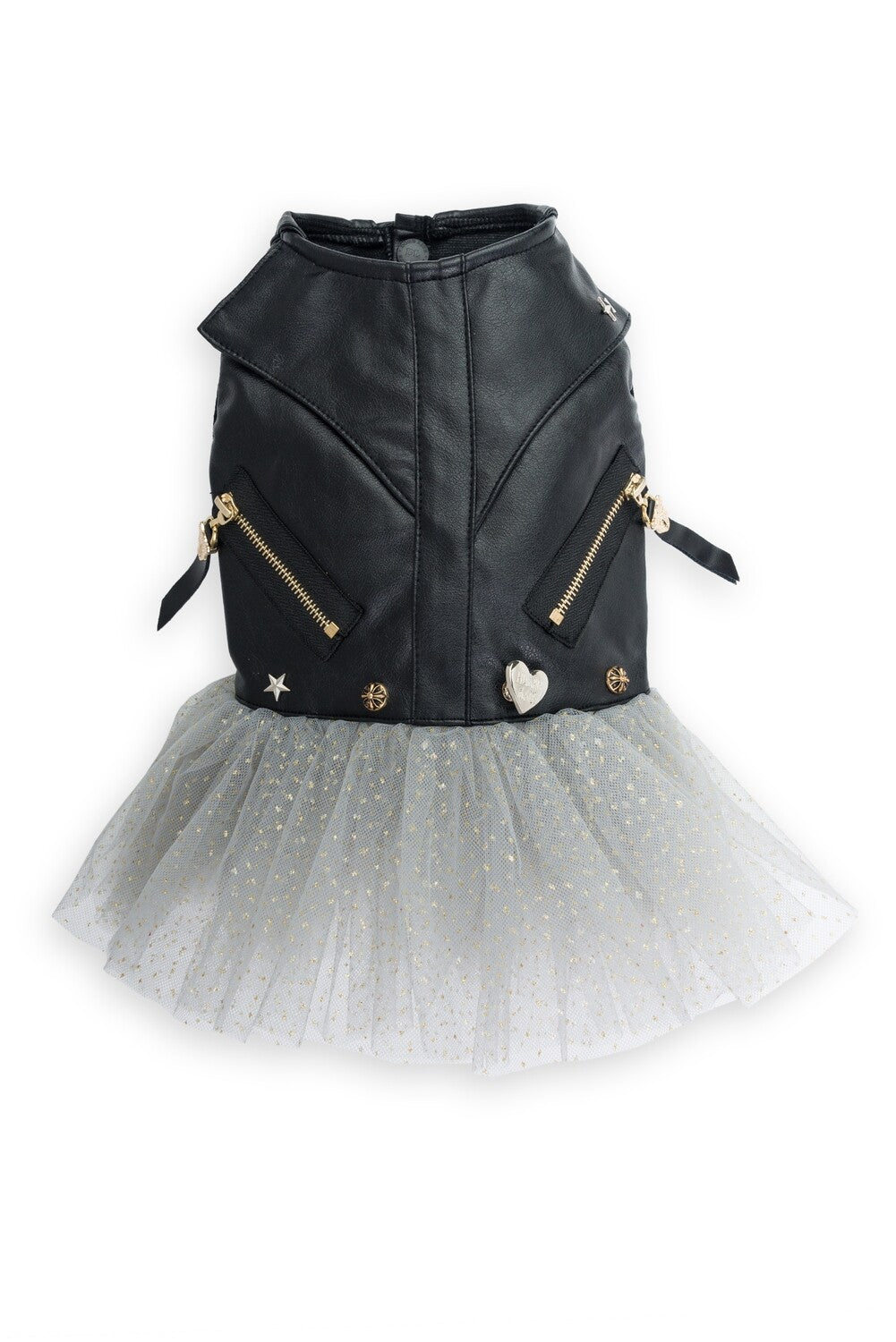 Dogs life leopard zipper XS