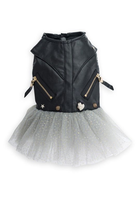 Dogs life leopard zipper XS