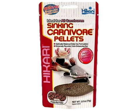 hikari sinking carnivore pellets