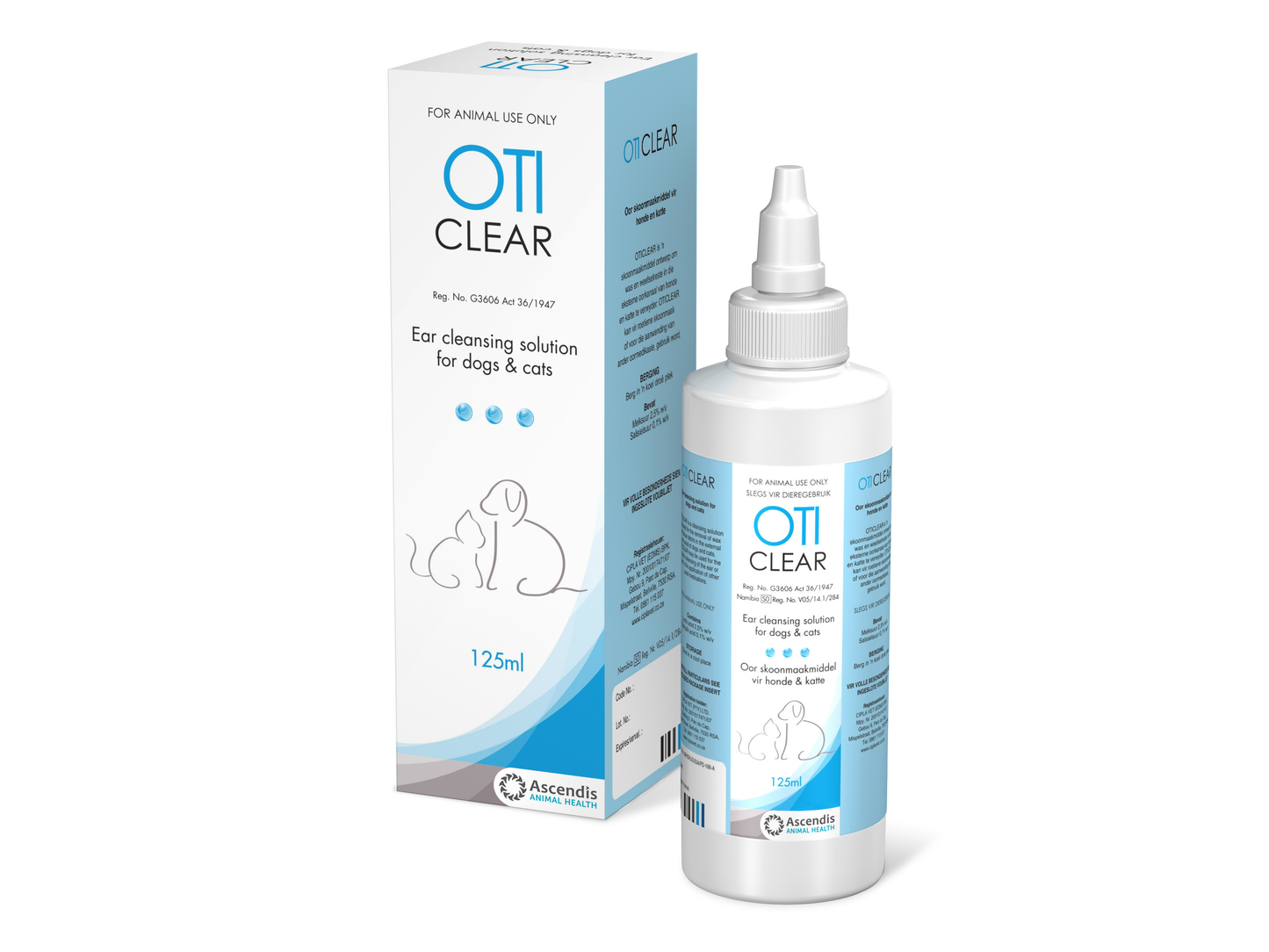 Oticlear for Dogs&Cats 125ml