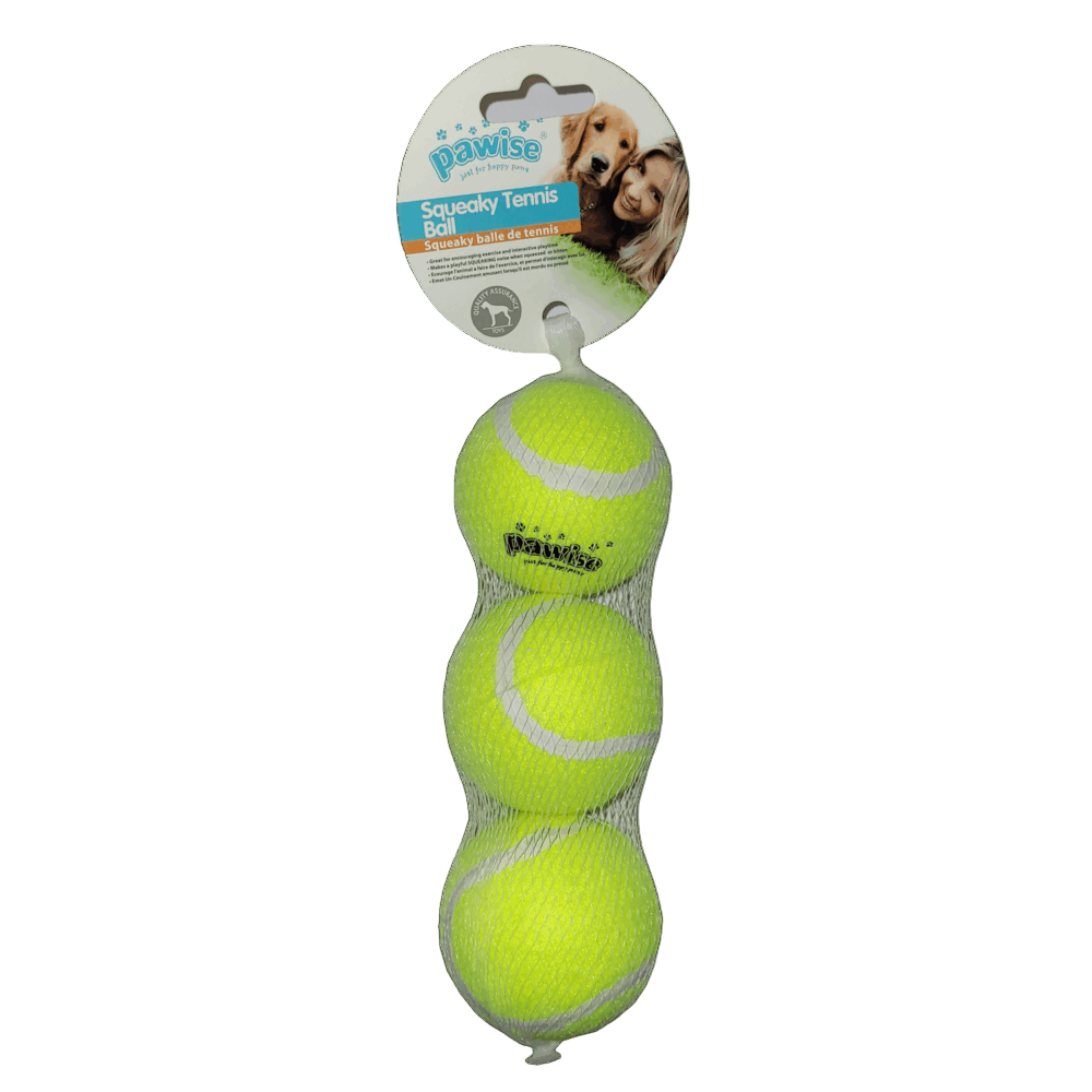 Pawise tennis balls 3 pack