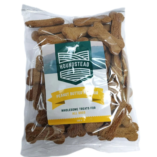 Houndstead Biscuit Peanut Butter 500g Bag