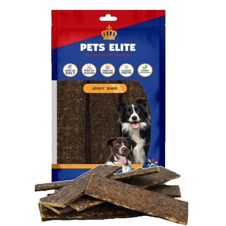 pets elite jerky bars 60g