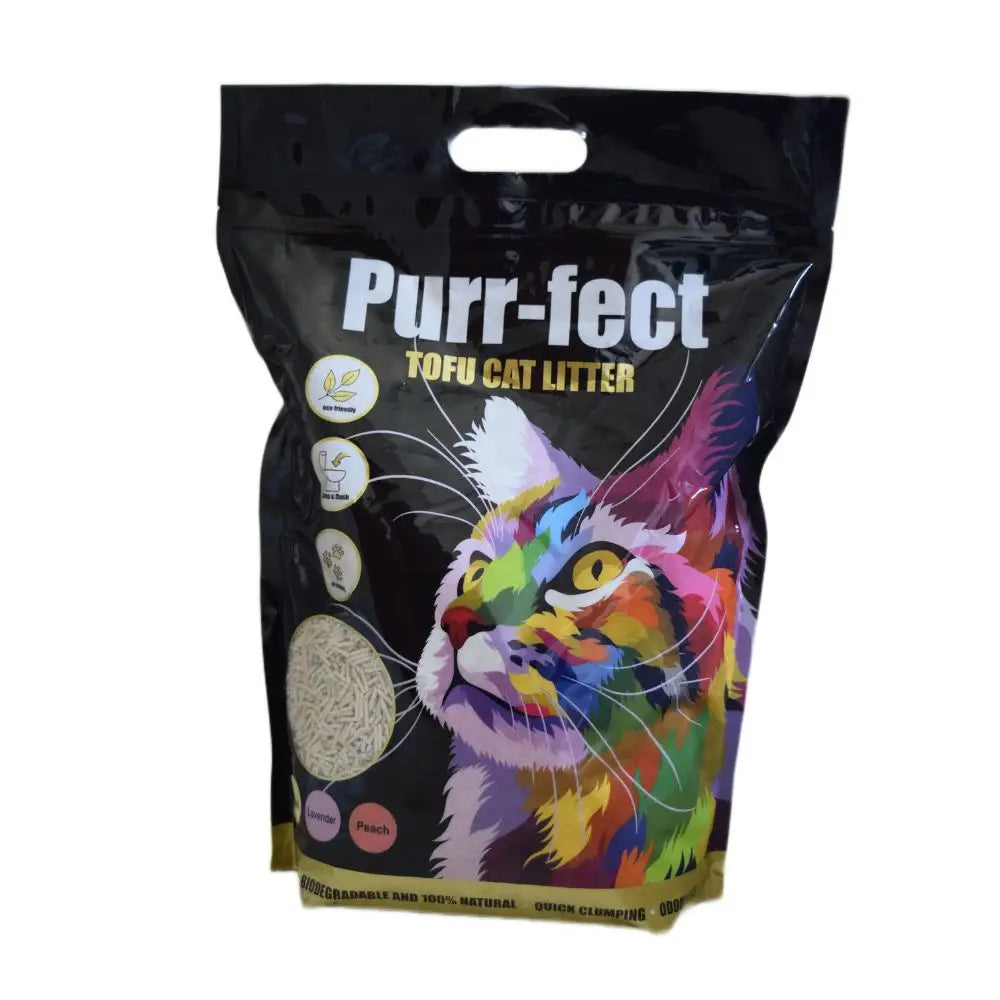 Purr-fect tofu cat litter