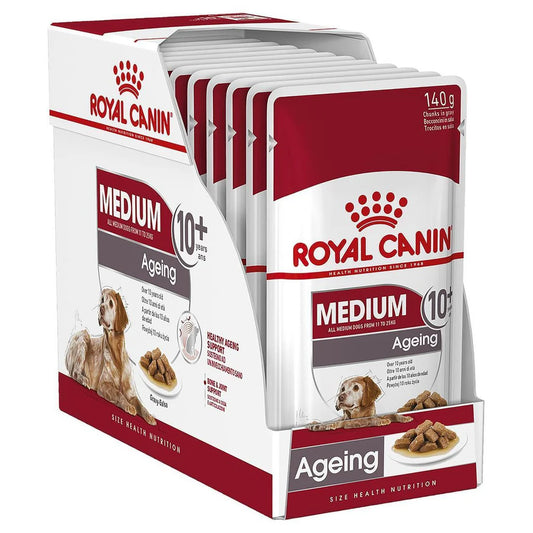 Royal Canin Gravy medium ageing 10+ 10x140g