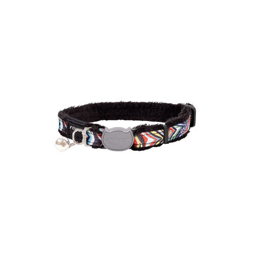 Rogz Fashioncat Cat Collar wild stripes S
