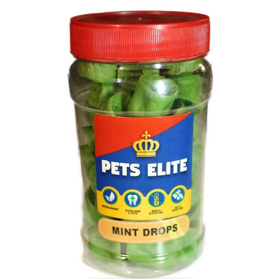 Pets Elite mint drops 150g
