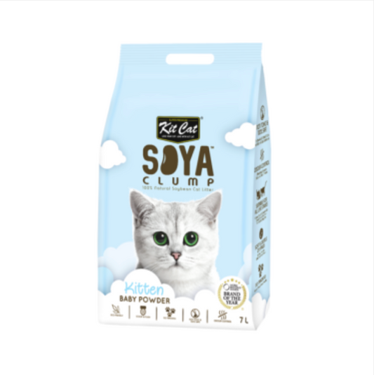 Litter Clump Soya Cat 2.8kg Baby Powder Kit
