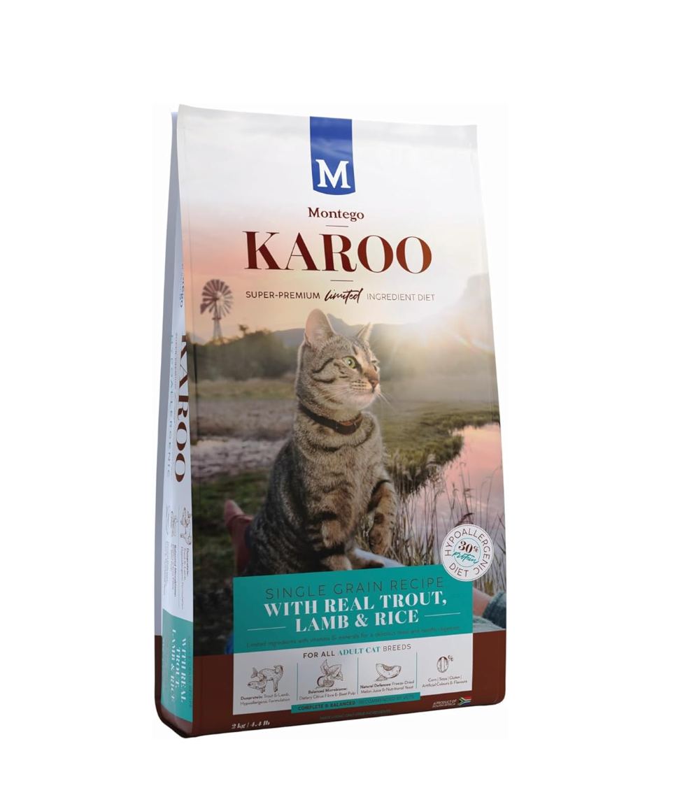 Montego Karoo cat trout & lamb 4kg