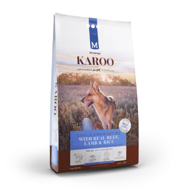 Montego Karoo All Breed Beef and Lamb Adult Dog Food 8kg