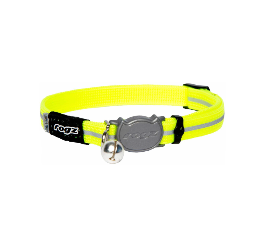 Rogz cat collar allycat xsmall dayglo