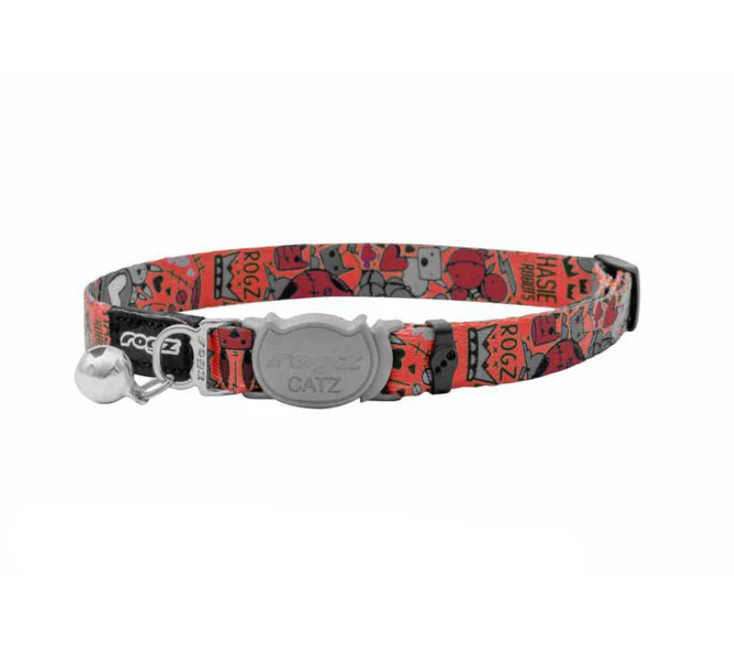 Rogz fusioncat collar small red