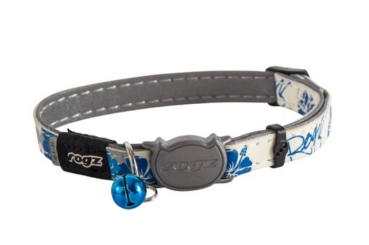 Rogz cat collar glowcat small blue
