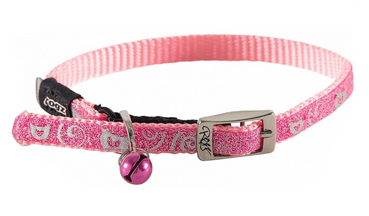 Rogz cat collar sparklecat xsmall pink