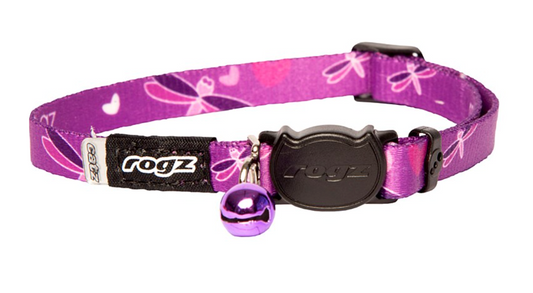 Rogz cat collar kiddycat xsmall purple