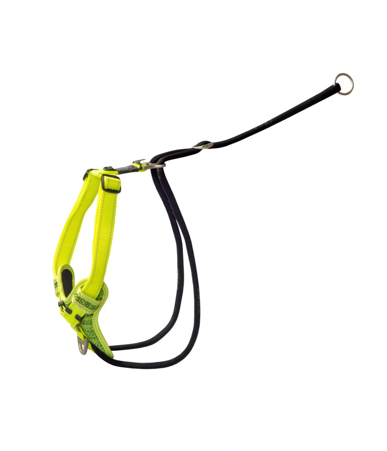 Rogz stop pull harness dayglo med