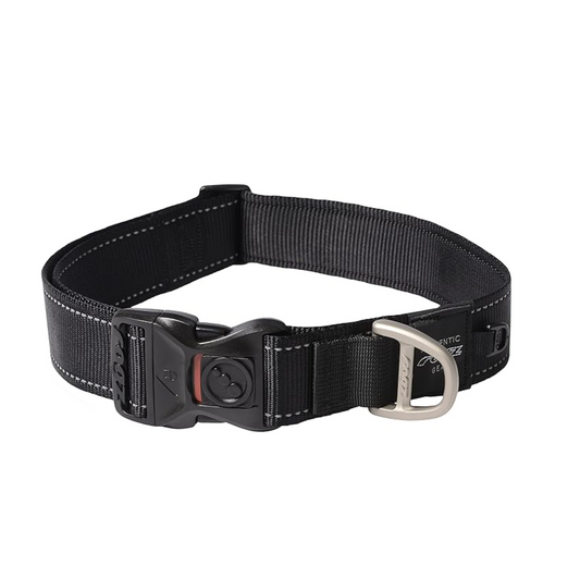 Rogz Classic Collar Black XXL
