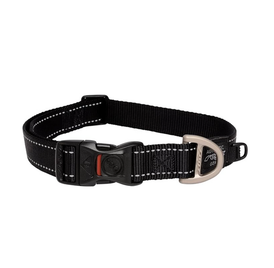 Rogz Classic Collar Black M