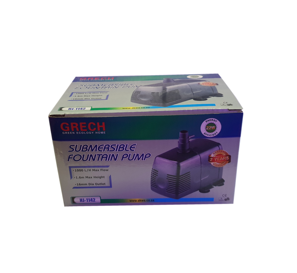 Akwa grech pond pump HJ-1142