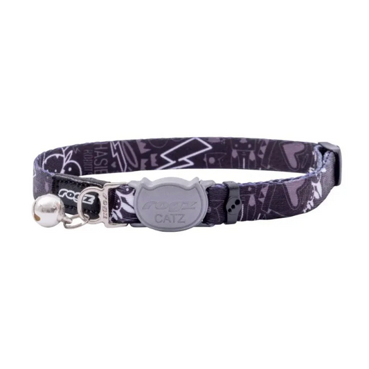 Rogz cat collar ally cat black