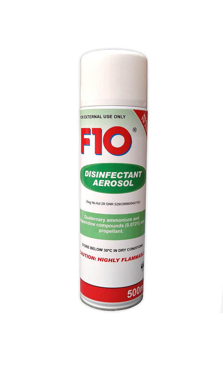 F10 disinfectant aerosol 500nl