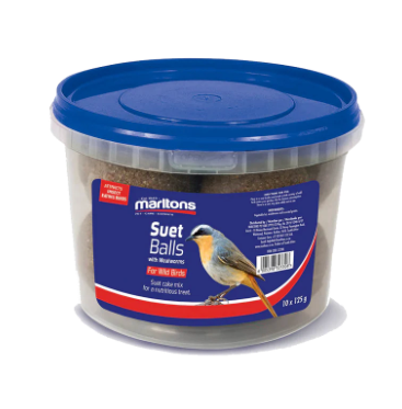 Marltons suet ball with mealworms