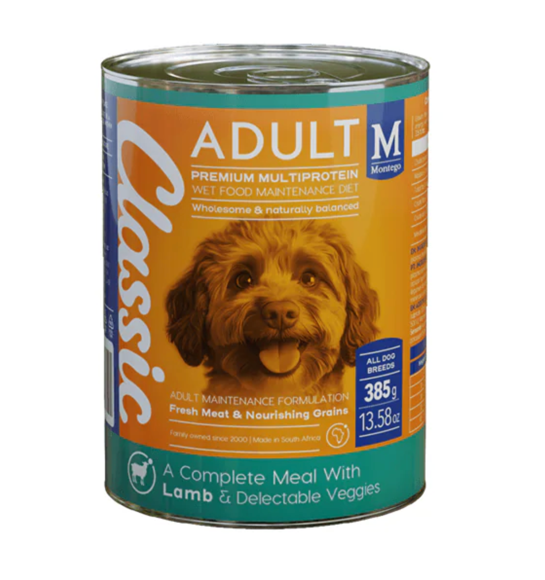 Montego classic adult lamb and veg 775g