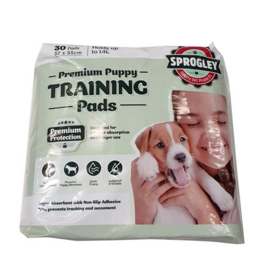 Sprogley training pads 30pack