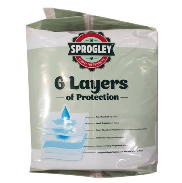 Sprogley training pads 30pack
