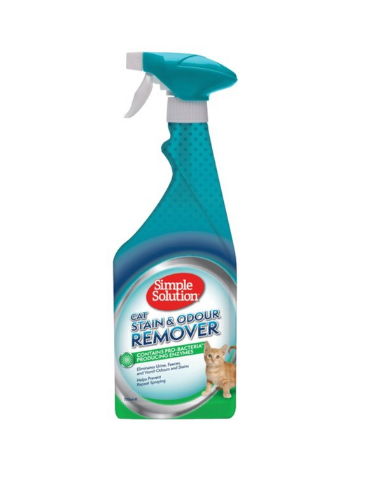 Simple solution stain and odour remover cat 750ml