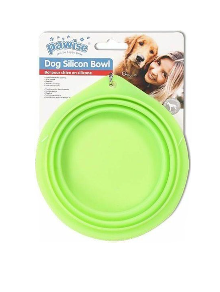 pawise silicone dog bowl