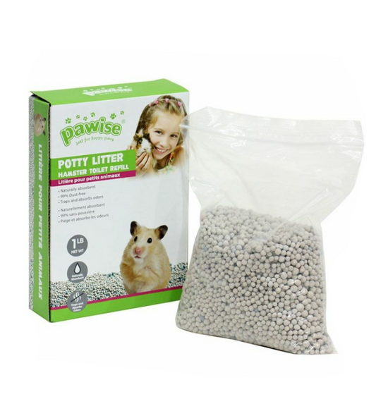 Pawise hamster litter refill pack
