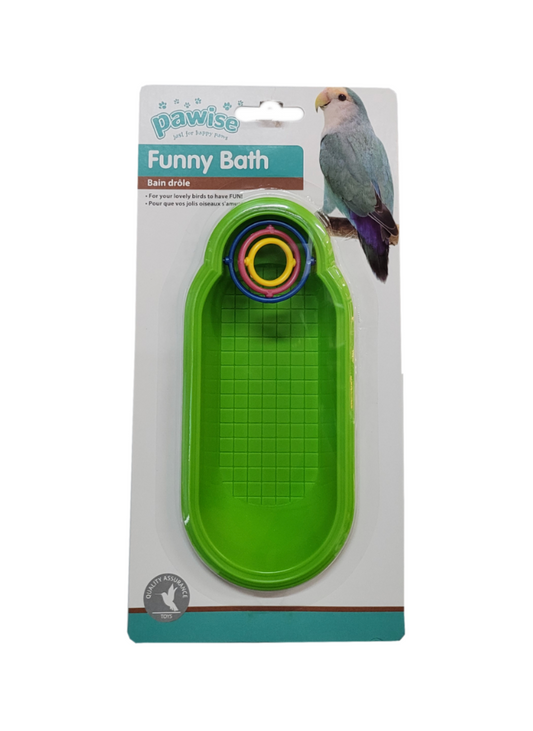 Akwa pawise funny bird bath