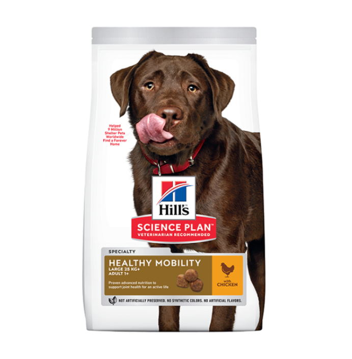 Hills science plan large breed healthy mobility 12kg