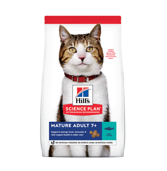 Hill's Science Plan Mature Tuna Adult 7+ Cat Food