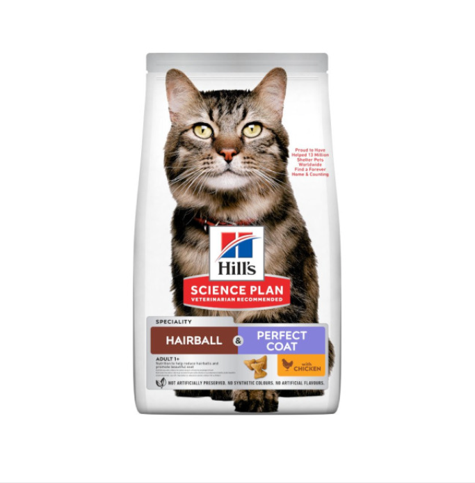 Hill's Science Plan Feline Hairball & Perfect Coat 7kg