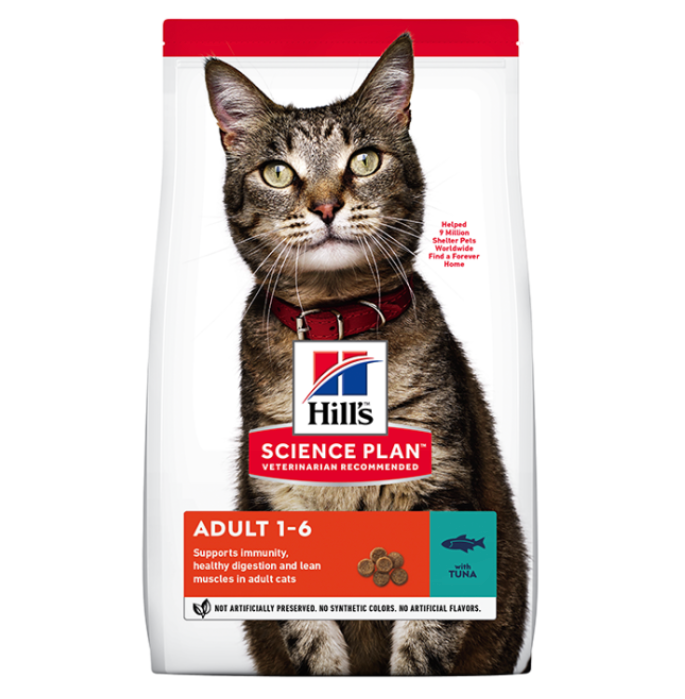 Hill's Science Plan Adult Tuna Cat Food 7kg