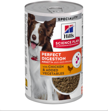 Hill’s Perfect Digestion Adult Tin Dog Food (363g)