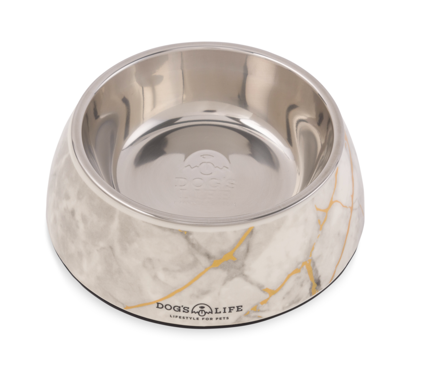 dogs life bowl Marble M